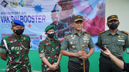 Danrem 061/Sk Brigjen TNI Acmad Fauzi Persempit Penyebaran Omicron Fokus Vaksim Kawasan Puncak