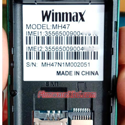 Winmax MH47 Flash File