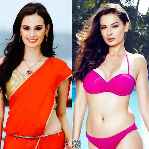 saree vs bikini indian actress