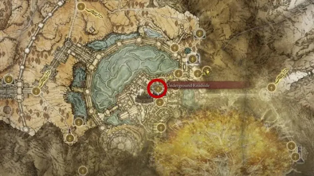 Wo ist der äußere Graben in Elden Ring? (Karte Lage)