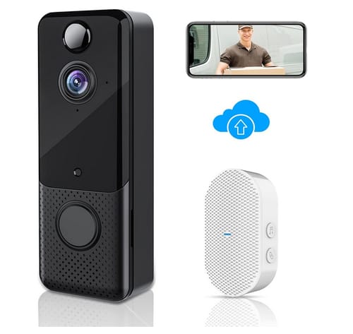 GEREE H8 1080P Video Doorbell Camera Wireless Door Bell