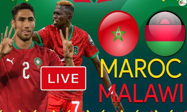 Match Morocco vs Malawi Live Streaming CAN 2022