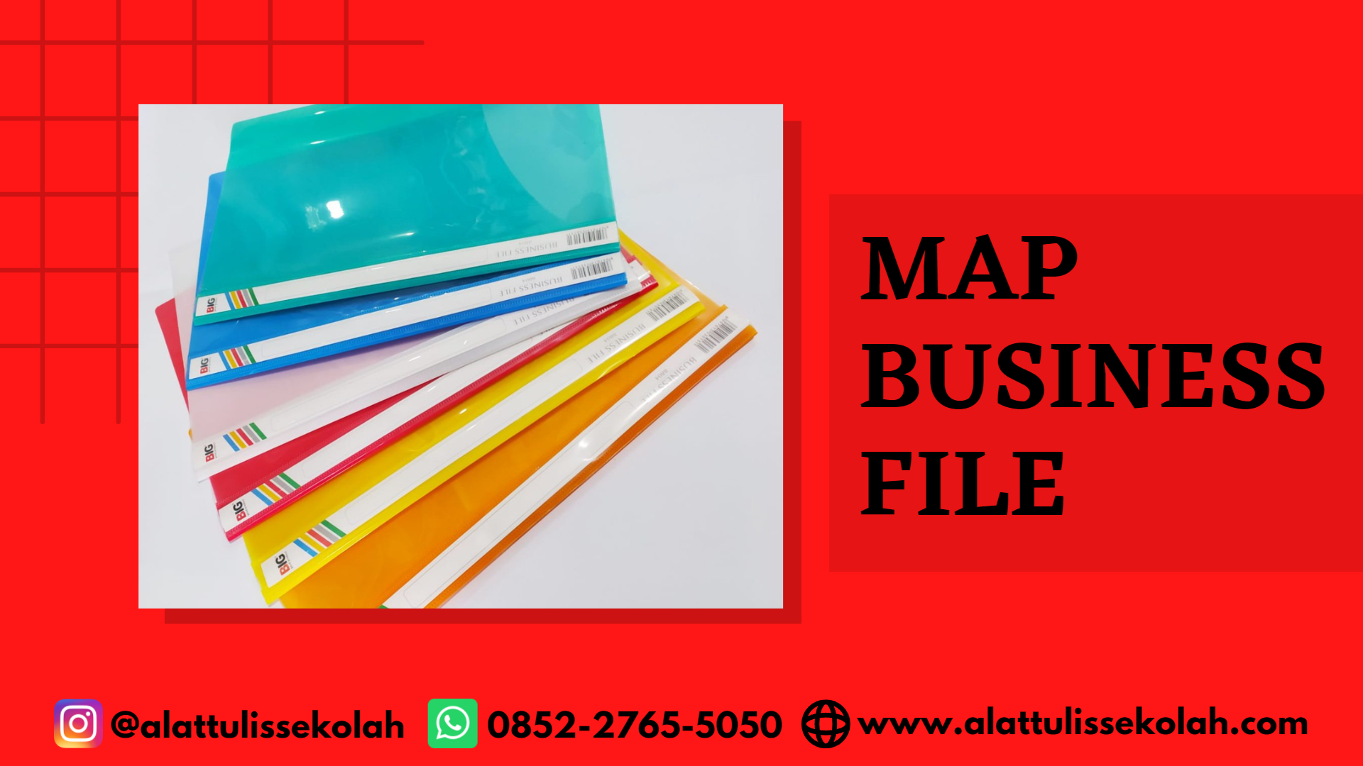 Map Bisnis File Folio / Business File Folio / Map Big Business File