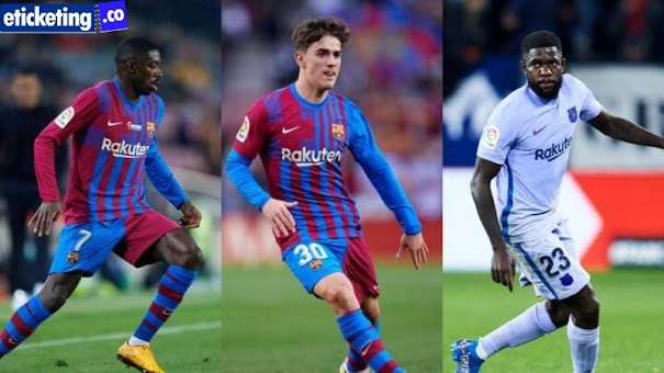 Barcelona confirmed that Samuel Umtiti, Ousmane Dembele, and Gavi all tested positive for Covid-19