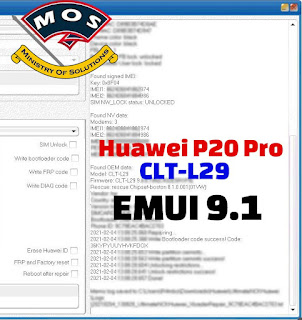 Huawei P20 Pro CLT-L29 Bootloader Unlock Code Proof 9