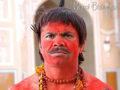 Rajpal Yadav in Bhool Bhulaiyaa movie