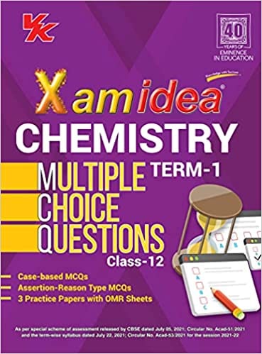 Xam Idea CBSE MCQs Chapterwise For Term I, Class 12 Chemistry