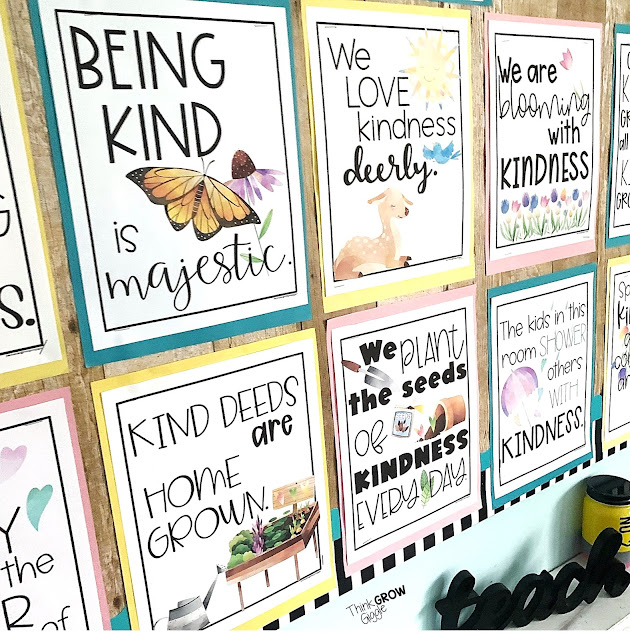 spring bulletin board for the classroom