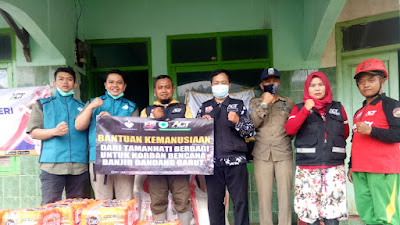 ACT Gandeng TamanHati Berbagi Bantu Warga Terdampak Banjir Bandang di Garut