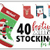 40 Kids Christmas Stockings to Stuff with Gifts