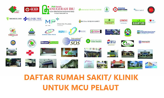 Daftar Rumah Sakit atau Klinik Untuk MCU Pelaut