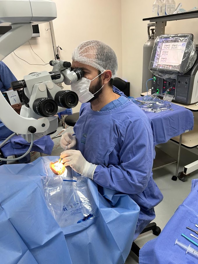 Um Novo Olhar: ação realiza mais de 60 cirurgias de catarata em um dia