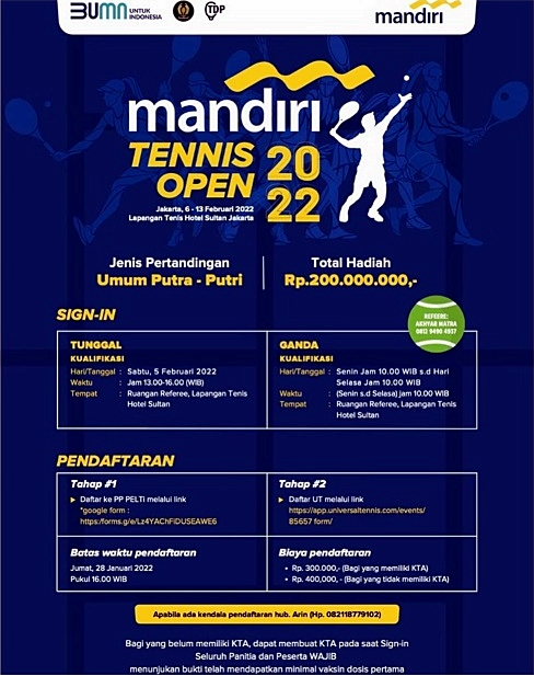 Mandiri Tennis Open