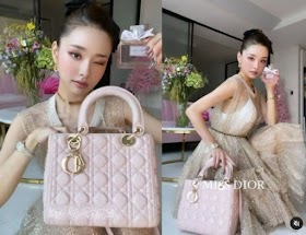 Freezia's reps confirm the Dior bag used in her Dior perfume ad is fake