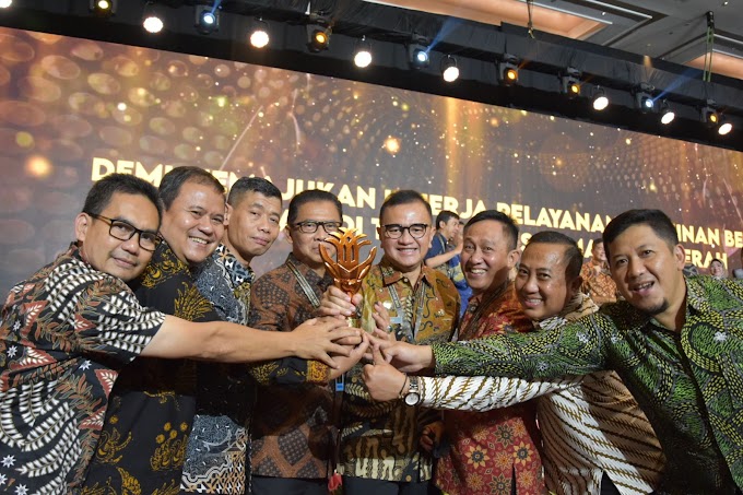 PTSP Kota Bandung Raih Anugerah Layanan Investasi Tahun 2022