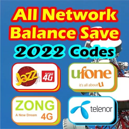 All Network Balance Save Codes 2023 All Working