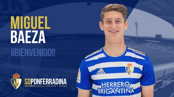 Oficial: Ponferradina, firma cedido Miguel Baeza