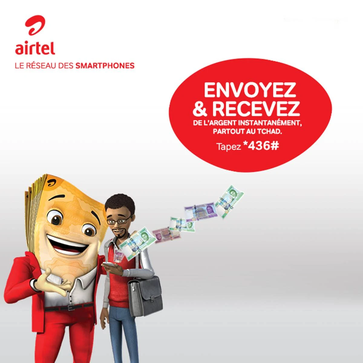 Le Code Airtel Money Tchad