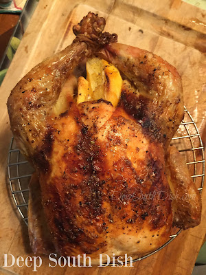 This simple roasted chicken using butter and plenty of lemon, has a bit of a reputation of garnering marriage proposals, enough so that it has been dubbed the engagement chicken.