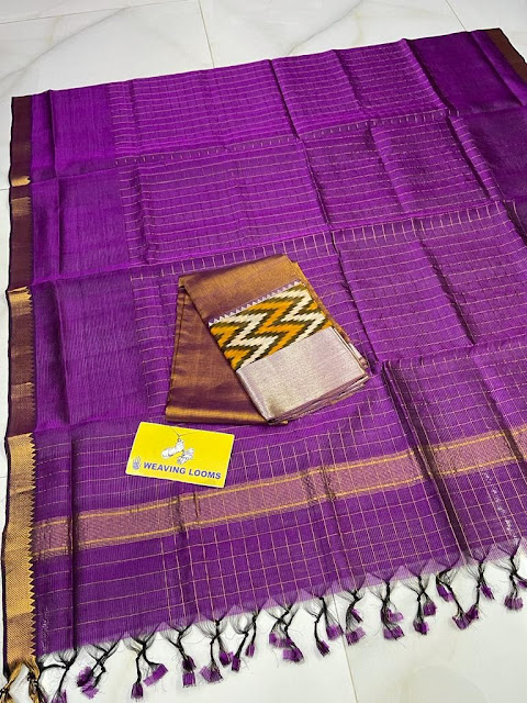 Pure Cotton  Pattu Mangalagiri Handloom Top and Dupatta