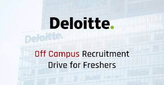 Deloitte Off Campus Drive 2023 2024 | Latest Deloitte Off Campus For Freshers