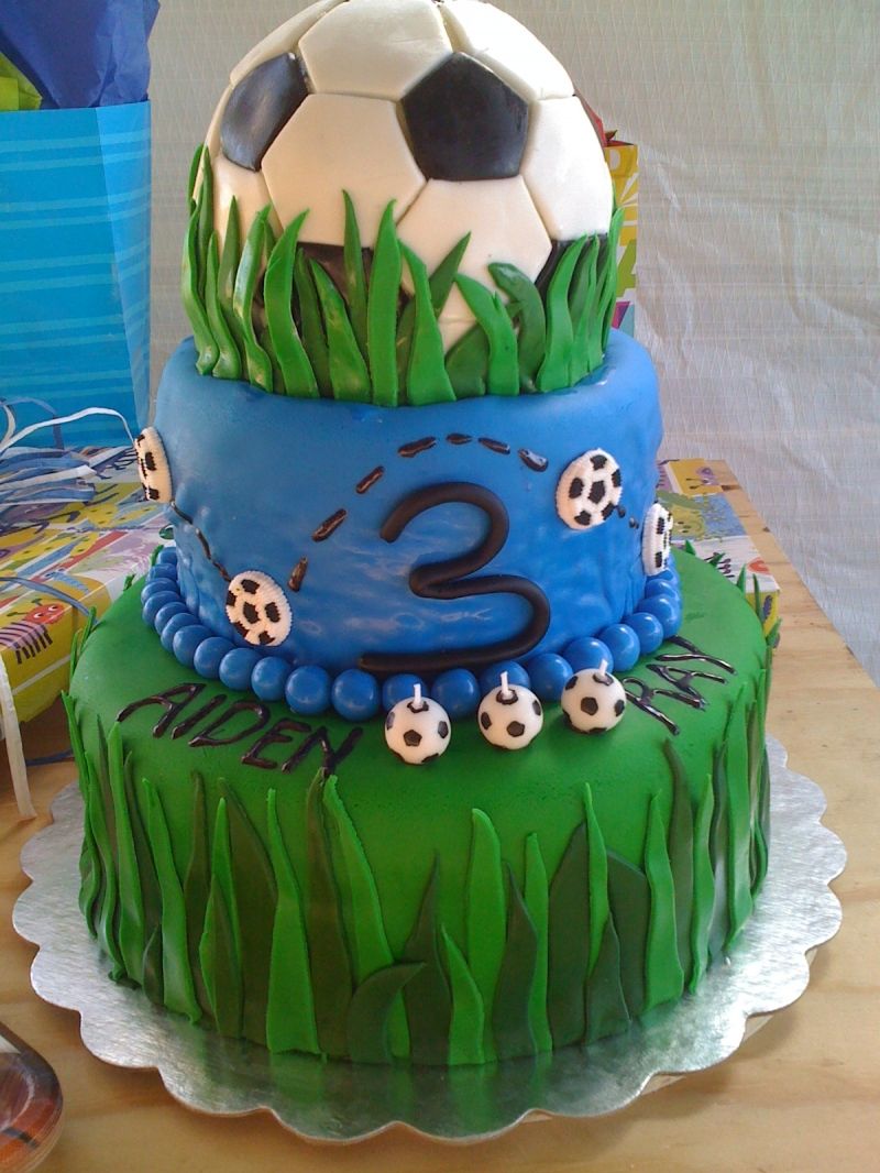 soccer cake ideas