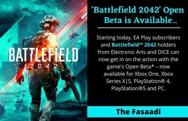 Battlefield 2042 Beta Starts Today (6) for EA Play