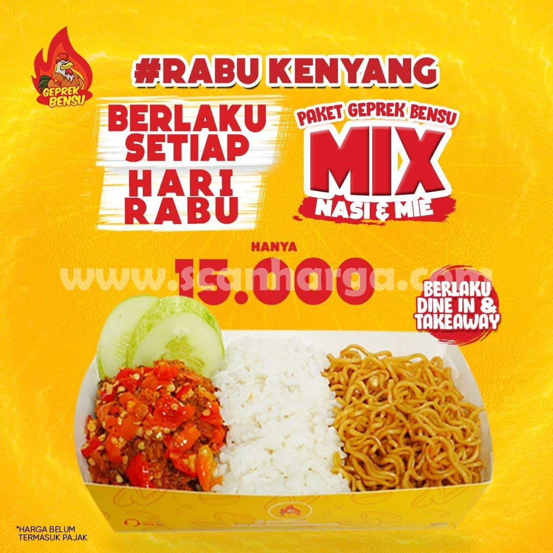 GEPREK BENSU Promo RABU KENYANG