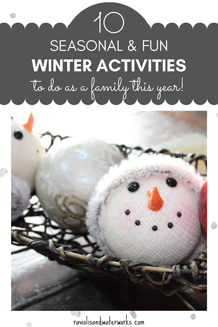 winter bucket list with things to do with kids this year