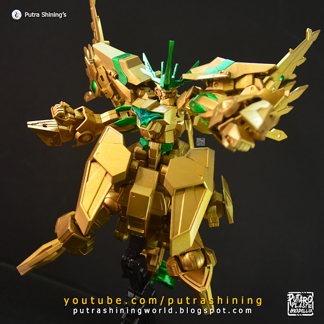 HGBD:R Re:Rising Gundam Custom Paint Gold! by Putra Shining