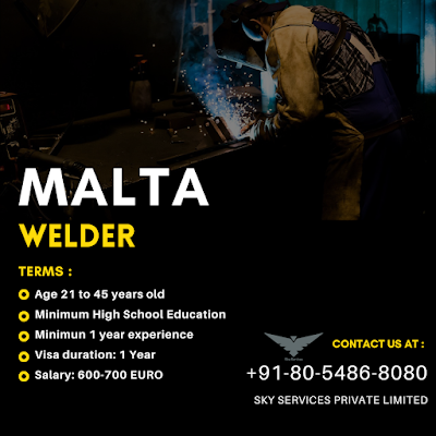 Welding Job Opportunities in Malta