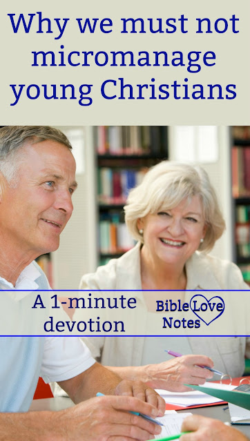 This short devotion explains why we must teach young Christians to find their answers in God's Word.