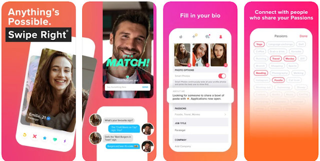 Tinder - Dating New People Chat, Date & Meet Friends
