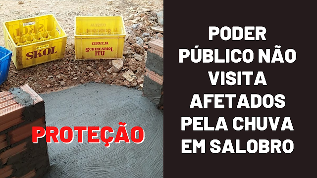 SALOBRO: Dona de casa afetada pela chuva forte da ultima semana não recebeu nenhuma visita do poder publico do municipal de Canarana