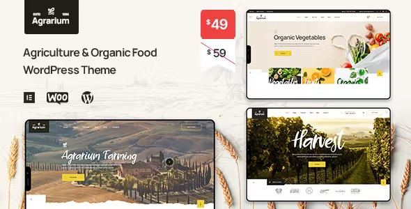 Best Agriculture & Organic Food WordPress Theme