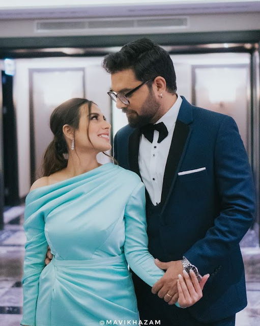 Iqra aziz latest adorable pictures with her beloved husband yasir hussain