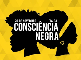 Belo recado mostra que 20 de Novembro é o Dia da Consciência Negra.