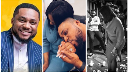 "Meeting You Is My Greatest Reward From God" - Gospel Singer, Tim Godfrey Announces Engagement To His Fiancee (Photos)
