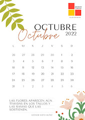 Calendario octubre 2022