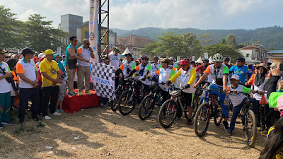 Kegiatan Hari Jadi Kabupaten Sukabumi (HJKS) Ke153 Membawa Berkah Untuk Pedagang Asongan 