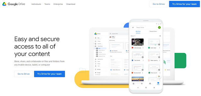 Cara Simpan File Google Drive via Website