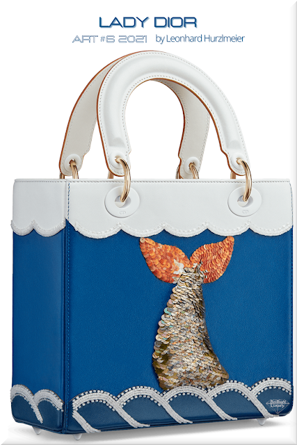 ♦Lady Dior Bag Art Edition 6th 2021 by Leonhard Hurzlmeier Germany #dior #brilliantluxury