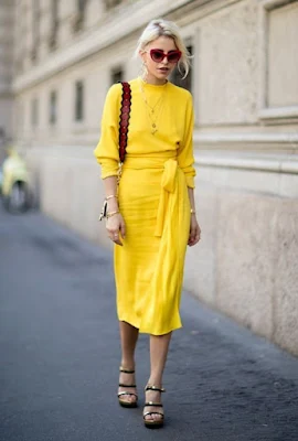 Tendência 2022:  Look Totalmente Amarelo