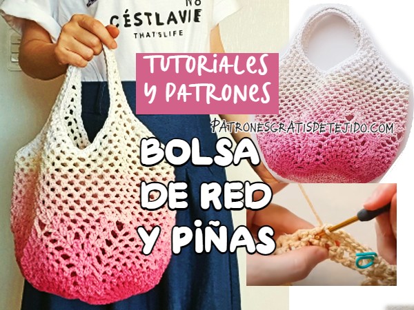 Cómo bolsa punto y de piñas | Tutoriales y patrones