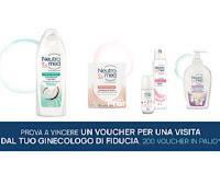 Concorso "Vivi il tuo intimo con Neutromed" : vinci 200 voucher da 70€ per visita ginecologica