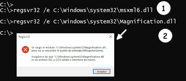 Windows: Registrar DLL OCX