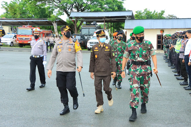 Polres Kepulauan Tanimbar Kembali Gelar Operasi Lilin Natal 2021 dan Tahun Baru 2022