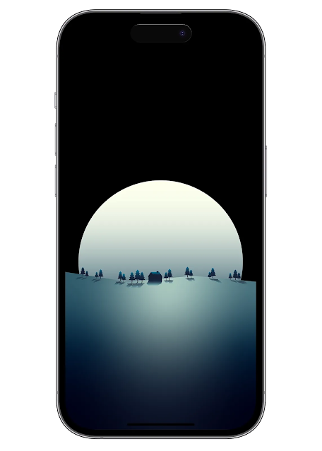 Minimalist Night Wallpaper for Your Phone's AMOLED Display