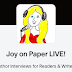 PatZii Gill Debuts a New Resource for Writers, Joy on Paper Live!